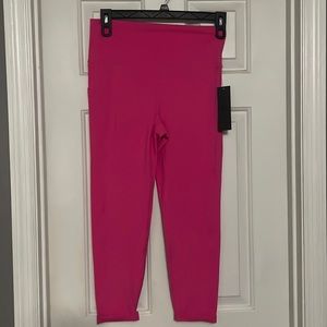 Mono b large hot pink leggings